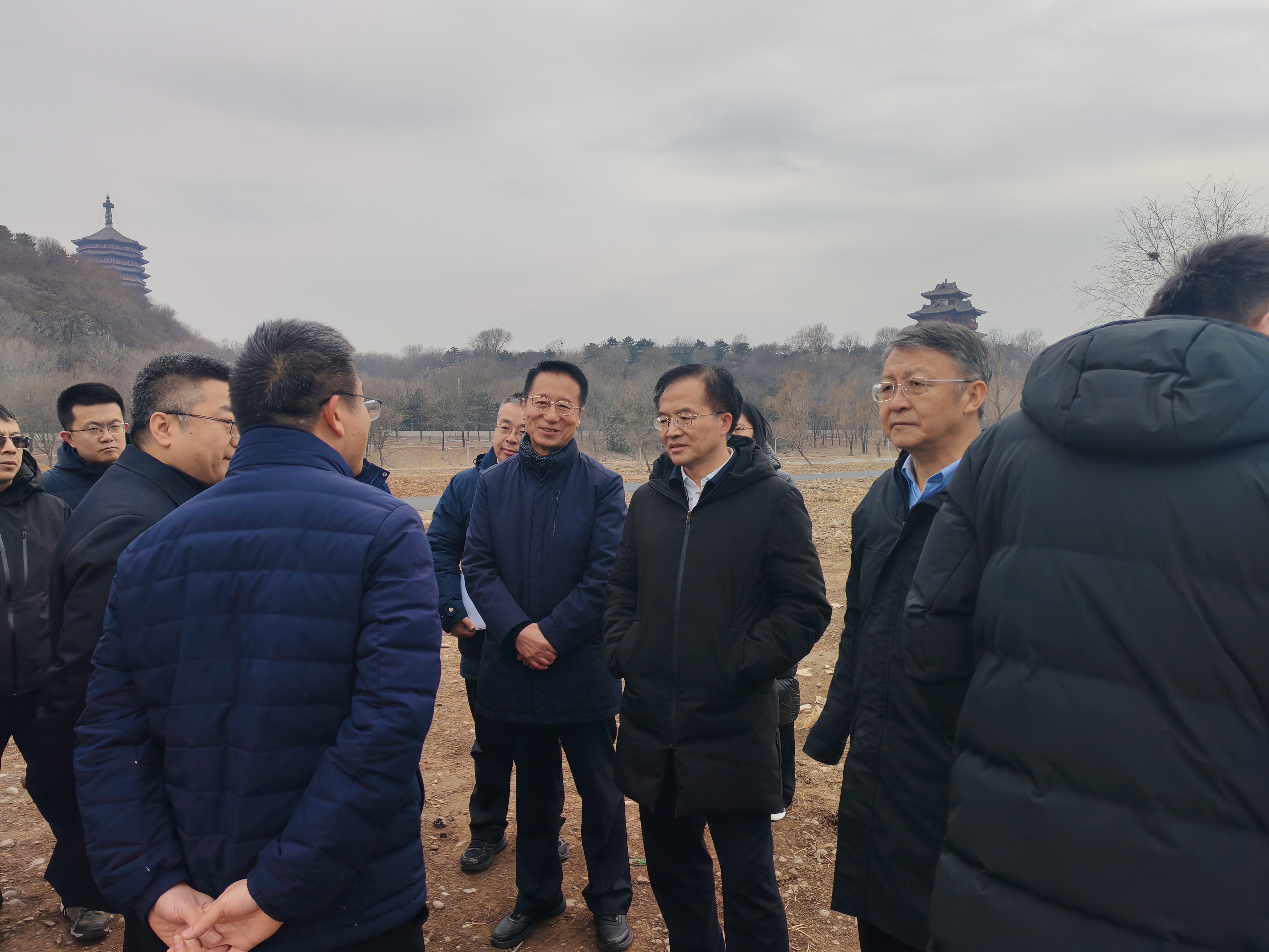 水投集团辅导陪同文件副市长调研 永定河“两园一河”沉点工作